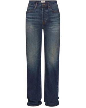 FRAME Jeans ,Blauw ,Straight Jeans