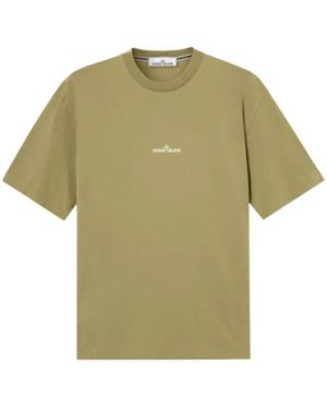 Stone Island T-Shirts - Green