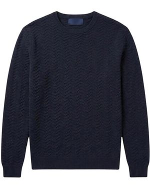 ARMANI EXCHANGE Round-Neck Knitwear - Bleu
