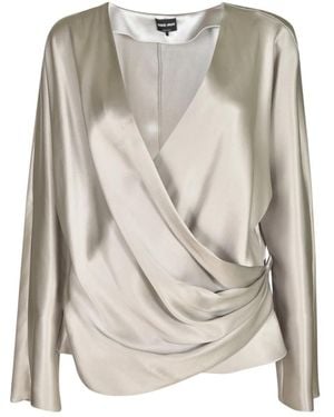 Giorgio Armani Blouses - Natural