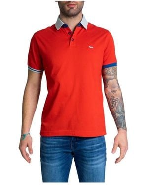 Harmont & Blaine Polo Shirts - Red