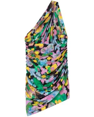 AZ FACTORY Ava One-Shoulder Minikleid - Grün