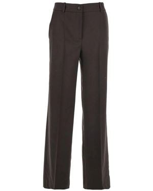 P.A.R.O.S.H. Straight Trousers - Grey
