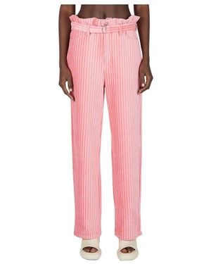 Simon Miller Straight Trousers - Rosa