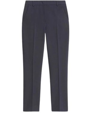 Weekend by Maxmara Cropped Trousers - Azul