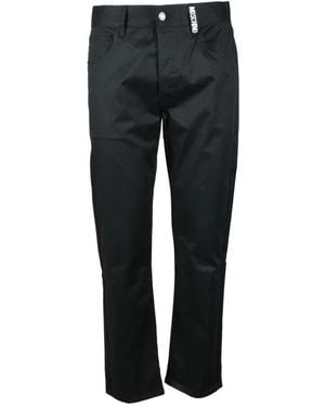 Moschino Straight Trousers - Nero
