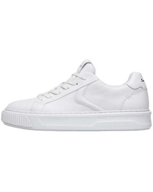 Voile Blanche Schoenen ,Wit ,Leer Forx Sneaker