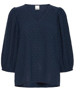 Ichi Blouses - Blue
