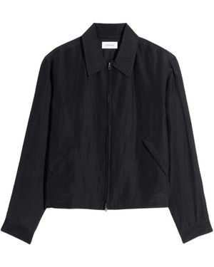 Lemaire Bomber Jackets - Black