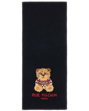 Rue Madam Marvin Love Schal - Schwarz