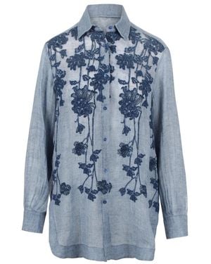Ermanno Scervino Shirts - Blue