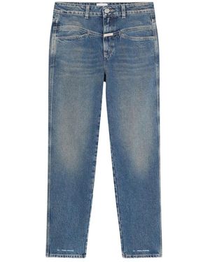 Closed Jeans ,Blauw ,Katoen Pedal Pusher Jeans