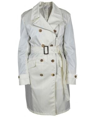 Prada Belted Coats - Gris