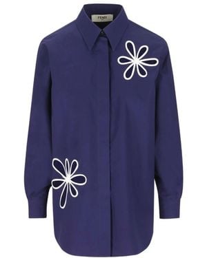 Fendi Hemden - Blauw