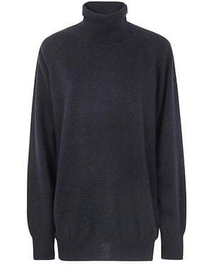 KHAITE Percy Rollkragenpullover - Blau