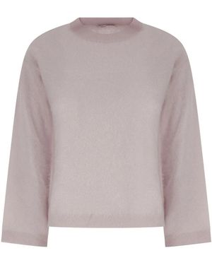 Kangra Rundhals-Strickware - Grau