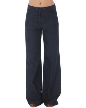 Aspesi Wide Jeans - Blue