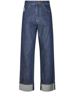 Marni Gerades Jeans - Blau