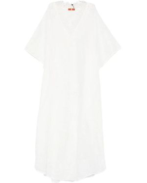 Ermanno Scervino Maxi Jurk - Wit