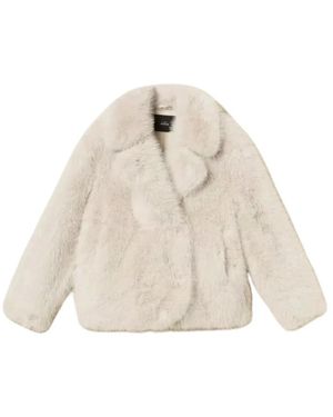 Twinset Actitude Kort Jas - Naturel