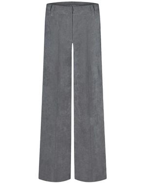 Cambio Gerade Geschnittene Hose - Grau