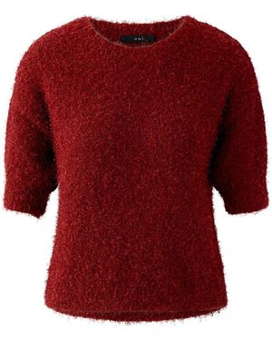 Ouí Round-Neck Knitwear - Rojo