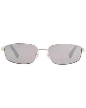 Jacquemus Accessoires ,Grijs ,Sera Zonnebril - Wit