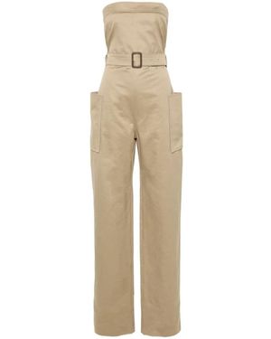 Saint Laurent Jumpsuits - Natural