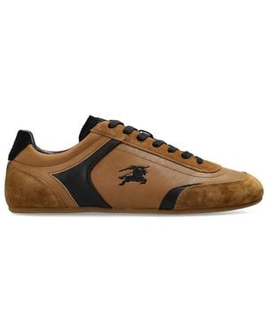 Burberry Schoenen ,Bruin ,Leer Leren Sportschoenen