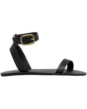 Manebí Flat Sandals - Negro