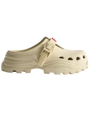 HUNTER Wasserdichte Gummisabot-Schuhe - Natur