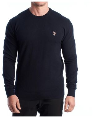 U.S. POLO ASSN. Round-Neck Knitwear - Blue