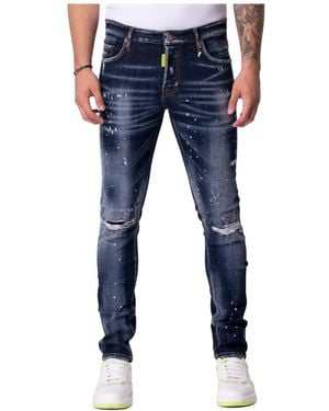 My Brand Slim-Fit Jeans - Blue