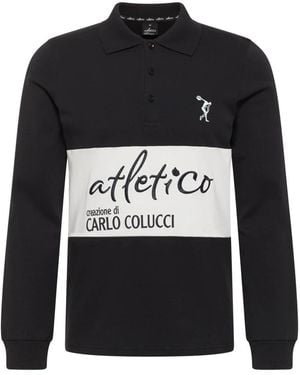 carlo colucci Polo Shirts - Black