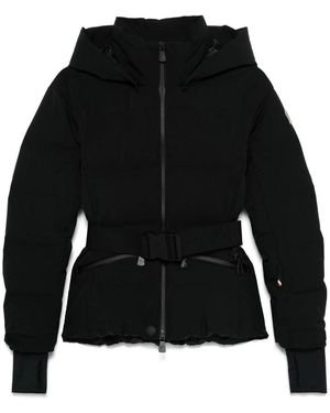 Moncler Jassen ,Zwart ,Leer Tolima Jas