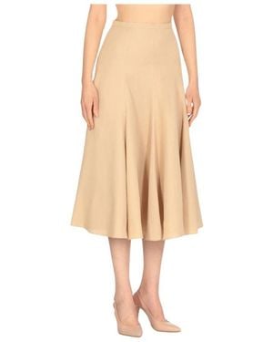 Fabiana Filippi Midi Skirts - Naturel