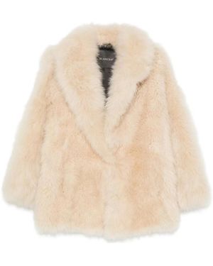 Blancha Shearling Jas - Naturel
