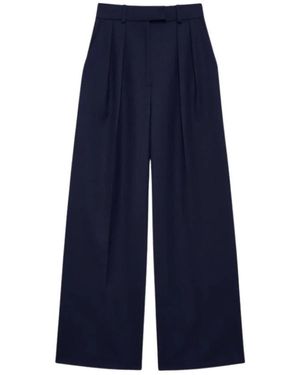 Anine Bing Wide Trousers - Azul