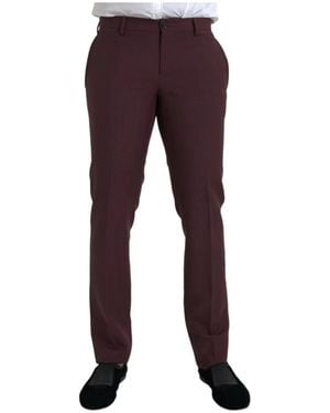 Dolce & Gabbana Suit Trousers - Viola