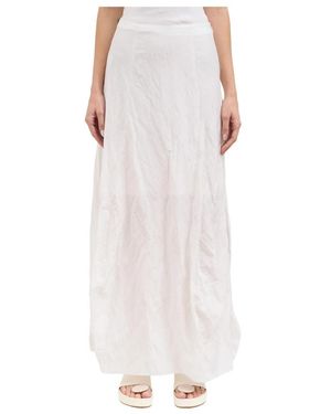 Ruohan Gonna Cocoon Aus Baumwolle Und Viskose - Weiß