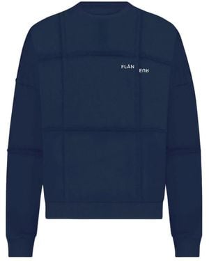 flâneur Tiefblaues Cut &Amp; Sew Sweater