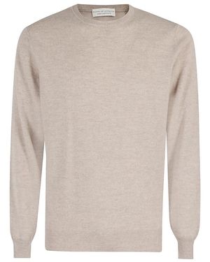 FILIPPO DE LAURENTIIS Round-Neck Knitwear - Grey