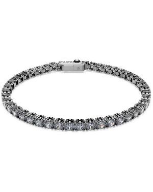 Swarovski Matrix Tennis Armband - Wit