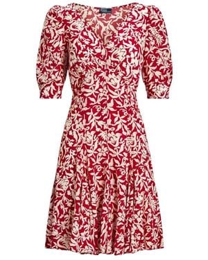 Ralph Lauren Midi Dresses - Red