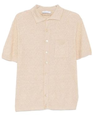 Daniele Fiesoli Short Sleeve Shirts - Neutro