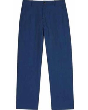 Paul Smith Straight Trousers - Azul
