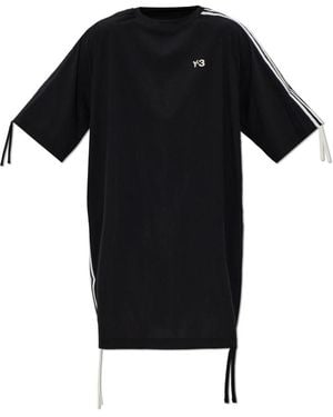 Y-3 Loose-Fit Kleid - Schwarz