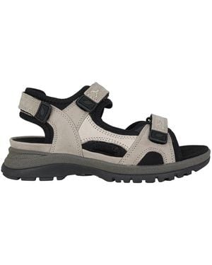 Waldläufer Flat Sandals - Marrón