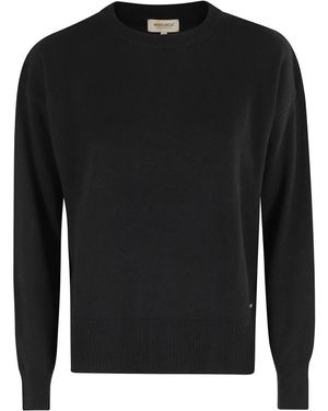 Woolrich Round-Neck Knitwear - Nero