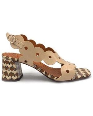Chie Mihara High Heel Sandals - Natural